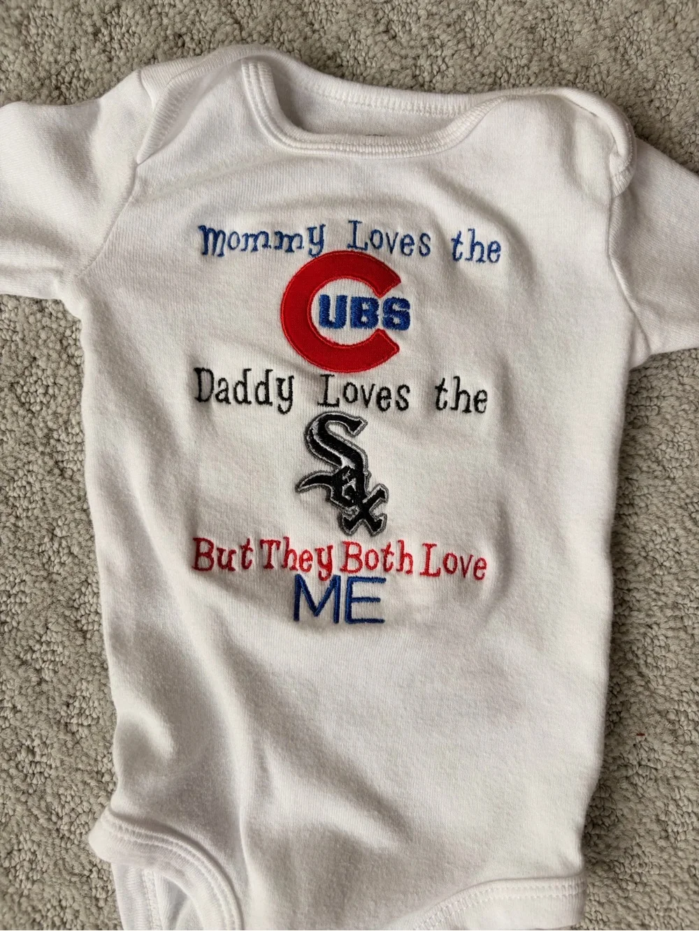 Carters white long